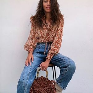 Free People Roma Blouse XS